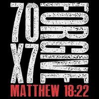 Forgive 70 X 7 Times Seventy Times Seven Jesus Matthew 1822 Drawstring Bag