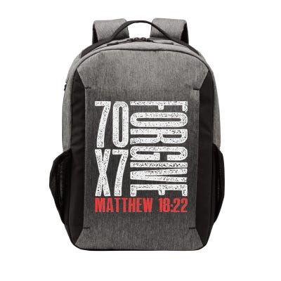 Forgive 70 X 7 Times Seventy Times Seven Jesus Matthew 1822 Vector Backpack