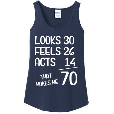 Funny 70 Year Old 70th Birthday Born In 1953 Ladies Essential Tank