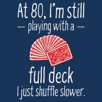 Funny 80th Birthday Gift 80 Year Old Cards Long Sleeve Shirt
