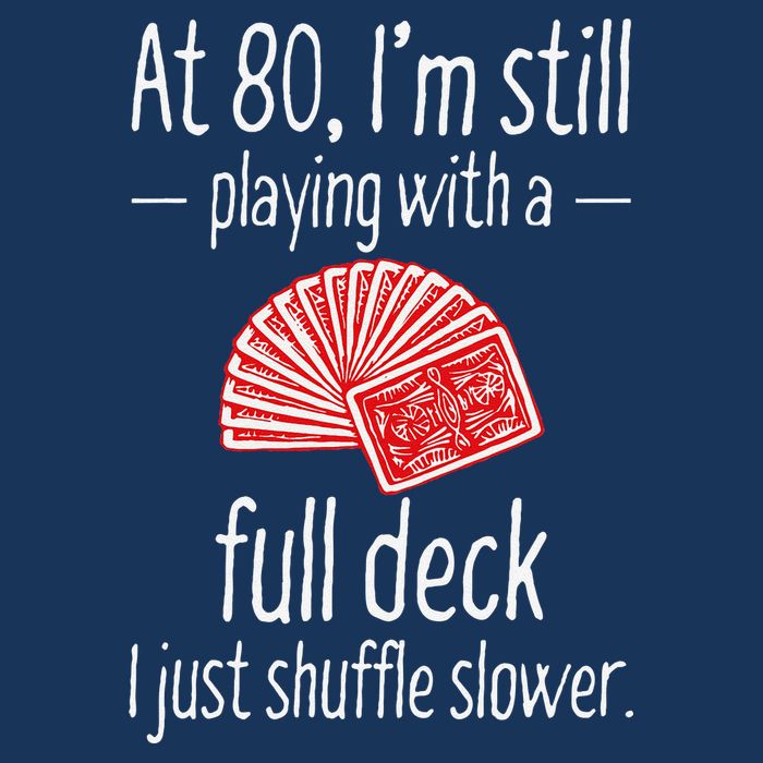 Funny 80th Birthday Gift 80 Year Old Cards Long Sleeve Shirt