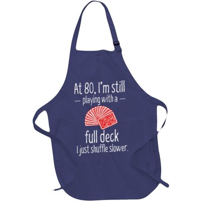 Funny 80th Birthday Gift 80 Year Old Cards Apron