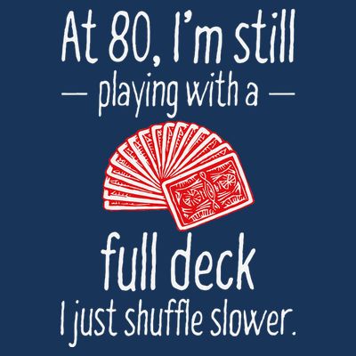 Funny 80th Birthday Gift 80 Year Old Cards T-Shirt