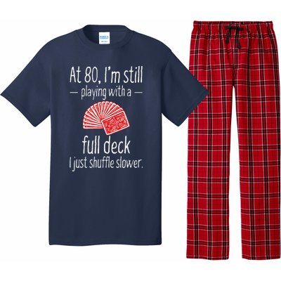 Funny 80th Birthday Gift 80 Year Old Cards Pajama Set