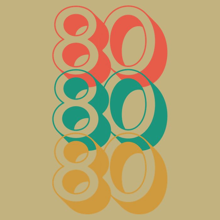Funny 80th Birthday Retro Hoodie