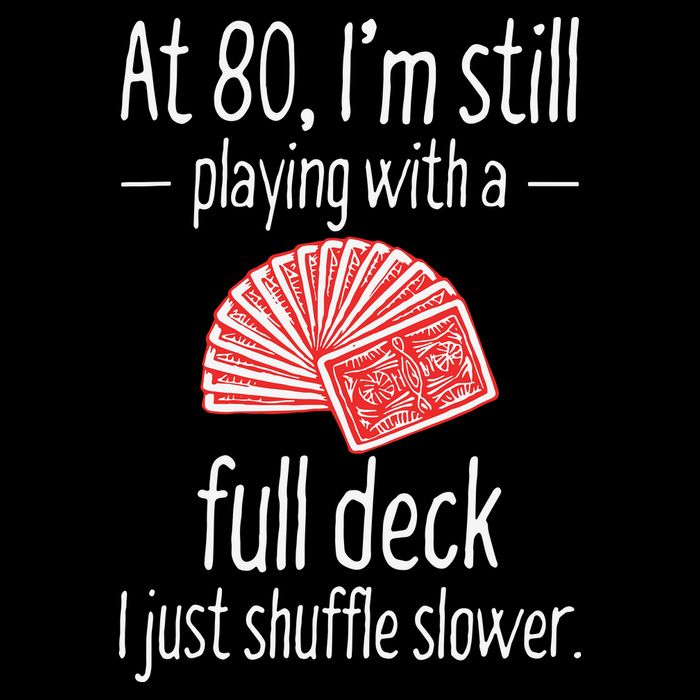 Funny 80th Birthday Gift 80 Year Old Cards Womens T-Shirt