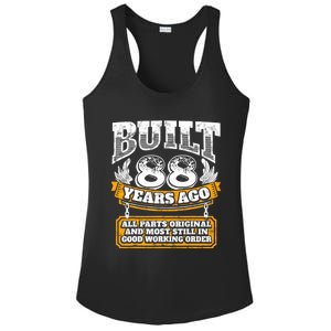 Funny 88th Birthday Gift BDay Gift Saying Age 88 Year Joke Ladies PosiCharge Competitor Racerback Tank