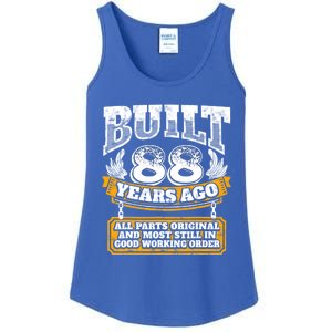 Funny 88th Birthday Gift BDay Gift Saying Age 88 Year Joke Ladies Essential Tank