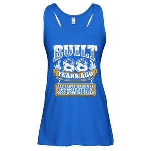 Funny 88th Birthday Gift BDay Gift Saying Age 88 Year Joke Ladies Essential Flowy Tank