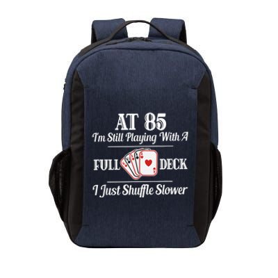 Funny 85th Birthday Present Gift  - 85 Year Old Cards Shirt Vector Backpack