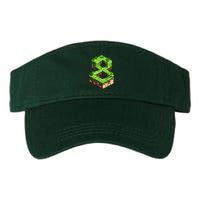 Fun 8th Birthday Number 8 Video Gamer Pixel Themed Bday Boy Visor