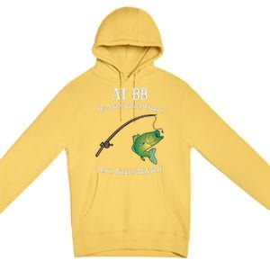 Funny 88th Birthday Gift 88YearOld Fisherman Fishing Premium Pullover Hoodie