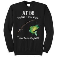 Funny 88th Birthday Gift 88YearOld Fisherman Fishing Sweatshirt