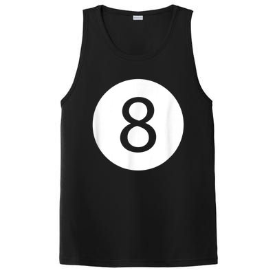 Funny 8 Ball Magic Eight Ball Billiards Pool Black PosiCharge Competitor Tank