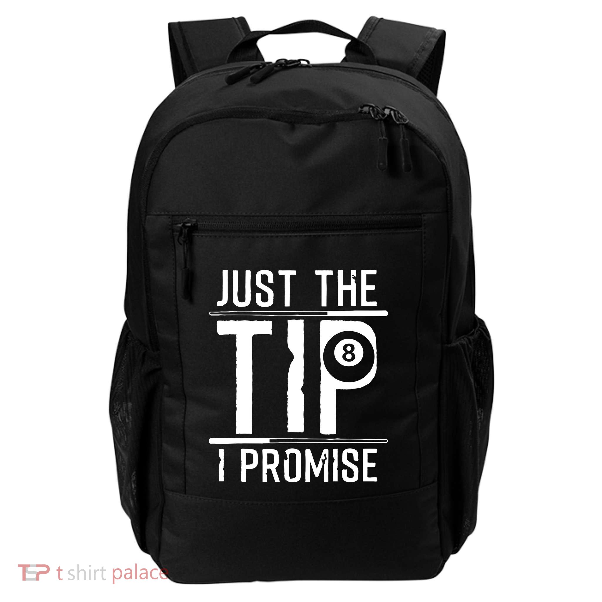 Funny 8 Ball Pool Gift For Cool Billiards Player Backpack