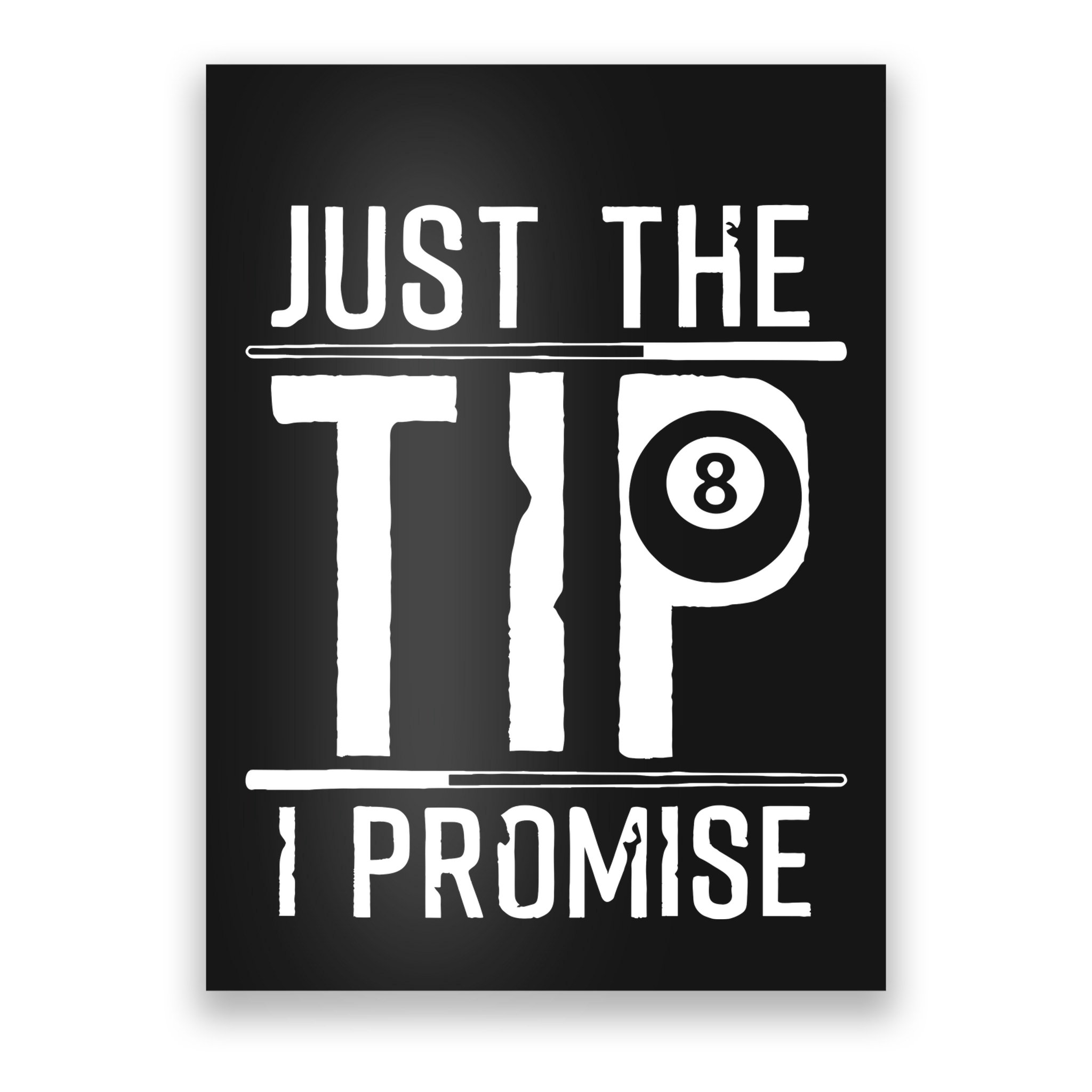 Funny 8 Ball Pool Gift For Cool Billiards Player Poster