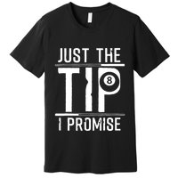 Funny 8 Ball Pool Gift For Cool Billiards Player Premium T-Shirt
