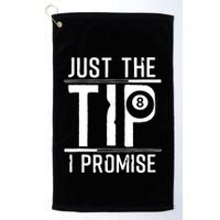 Funny 8 Ball Pool Gift For Cool Billiards Player Golf Towel