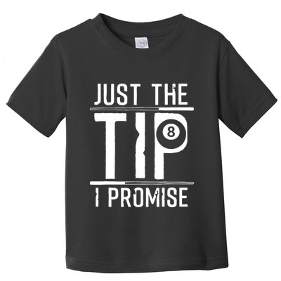 Funny 8 Ball Pool Gift For Cool Billiards Player Toddler T-Shirt