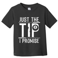 Funny 8 Ball Pool Gift For Cool Billiards Player Toddler T-Shirt