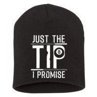 Funny 8 Ball Pool Gift For Cool Billiards Player Short Acrylic Beanie