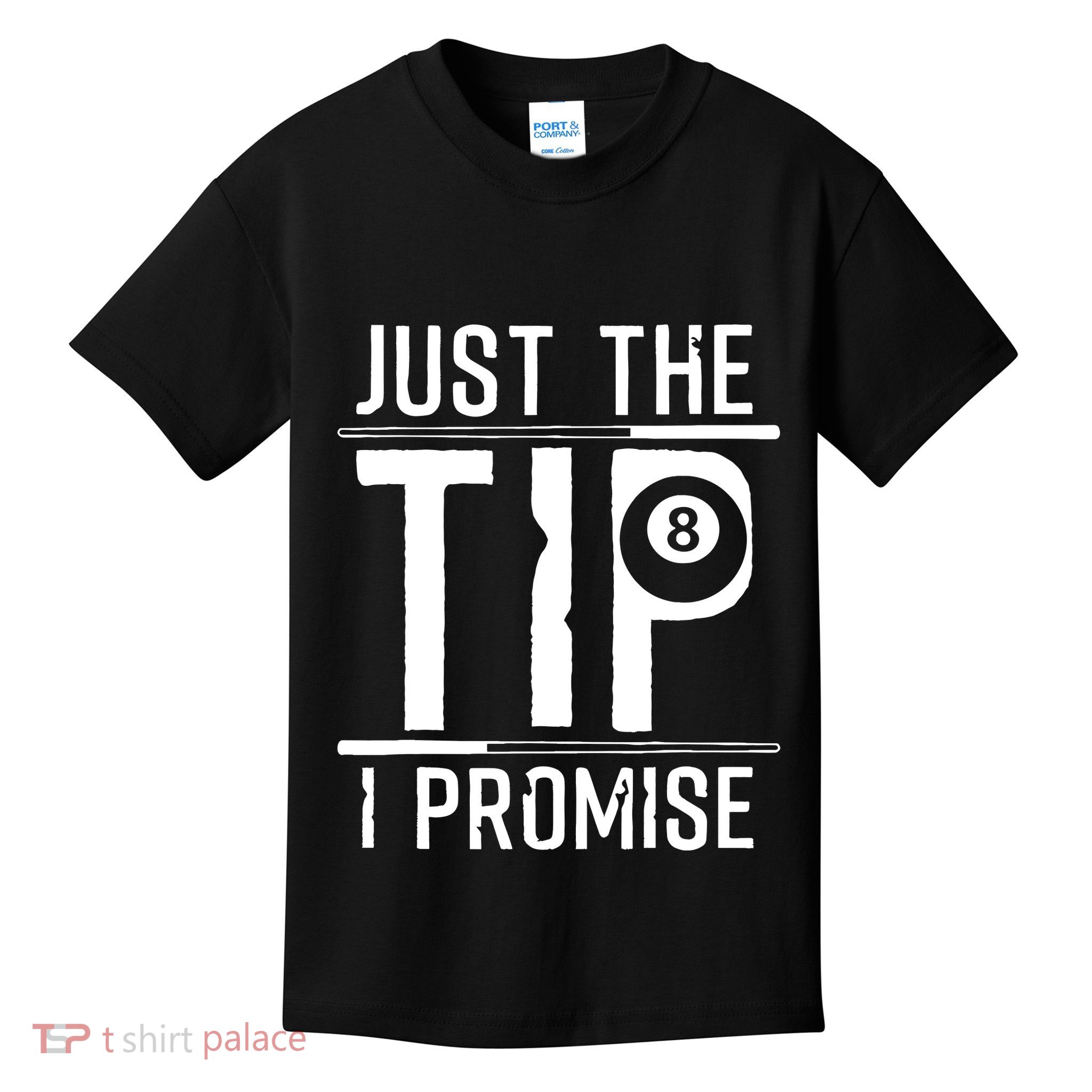 Funny 8 Ball Pool Gift For Cool Billiards Player Kids T-Shirt
