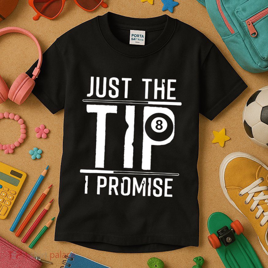 Funny 8 Ball Pool Gift For Cool Billiards Player Kids T-Shirt