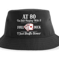 Funny 80th Birthday Gift  - 80 Year Old Cards Shirt Sustainable Bucket Hat