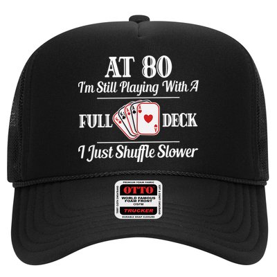 Funny 80th Birthday Gift  - 80 Year Old Cards Shirt Trucker Hat