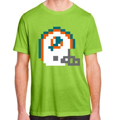 Funny 8 Bit Miami Helmet Gift For Dolphins Sport Adult ChromaSoft Performance T-Shirt