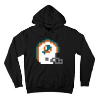 Funny 8 Bit Miami Helmet Gift For Dolphins Sport Hoodie