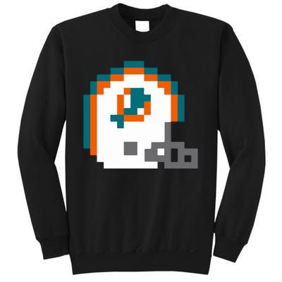 Funny 8 Bit Miami Helmet Gift For Dolphins Sport Sweatshirt