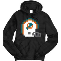 Funny 8 Bit Miami Helmet Gift For Dolphins Sport Tie Dye Hoodie