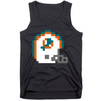 Funny 8 Bit Miami Helmet Gift For Dolphins Sport Tank Top