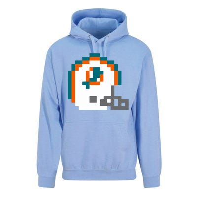 Funny 8 Bit Miami Helmet Gift For Dolphins Sport Unisex Surf Hoodie