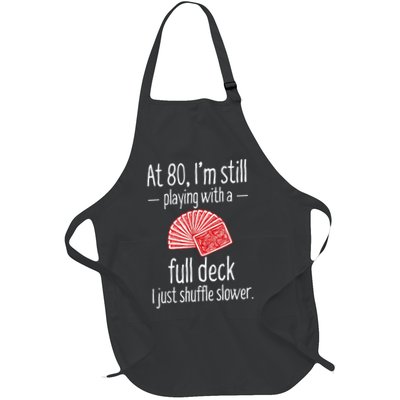 Funny 80th Birthday Gift 80 Year Old Cards Apron