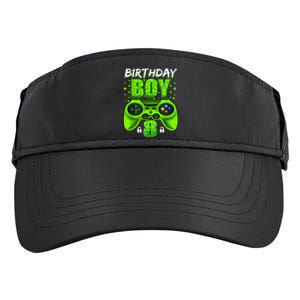 Funny 8th Birthday Boy Video Games 8 Year Old Adult Drive Performance Visor