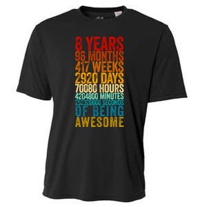 Funny 8th Birthday Old Meter Funny 8 Year Old Gifts Cooling Performance Crew T-Shirt