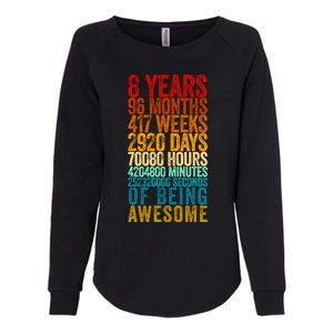 Funny 8th Birthday Old Meter Funny 8 Year Old Gifts Womens California Wash Sweatshirt