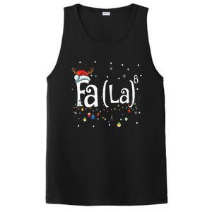 Fa 8 Funny Christmas Santa Fa La Math Gift PosiCharge Competitor Tank