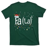 Fa 8 Funny Christmas Santa Fa La Math Gift T-Shirt