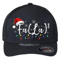 Fa 8 Funny Christmas Santa Fa La Math Teacher Student Flexfit Unipanel Trucker Cap