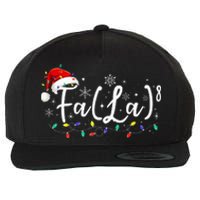 Fa 8 Funny Christmas Santa Fa La Math Teacher Student Wool Snapback Cap