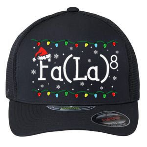 Fa 8 Funny Christmas Santa Fa La Math Teacher Student Flexfit Unipanel Trucker Cap