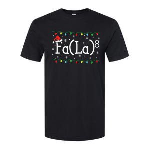 Fa 8 Funny Christmas Santa Fa La Math Teacher Student Softstyle CVC T-Shirt