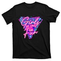 Funny 80s Girl Just Wanna Have Fun 1980s Style T-Shirt