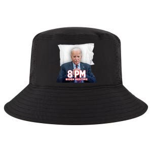 Funny 8 Pm Biden Bedtime Biden Trump Vs Biden Debate 2024 Cool Comfort Performance Bucket Hat