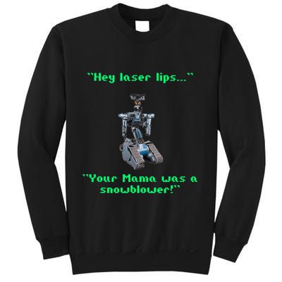 Funny 80s Sarcasm Robotics 5 Johnny Novelty Sweatshirt