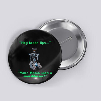 Funny 80s Sarcasm Robotics 5 Johnny Novelty Button