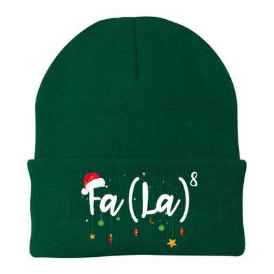 Fa 8 To The Eighth Power Equation Funny Math Christmas Knit Cap Winter Beanie